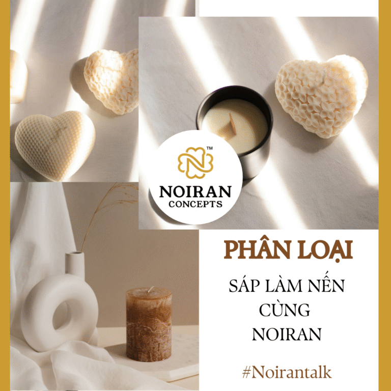 Các loại sáp làm nến gồm sáp paraffin, sáp vi tinh thể, sáp đậu nành, sáp dừa, sáp cọ, sáp cải dầu, sáp hướng dương, sáp ong, mỡ động vật, sáp gel, sáp tổng hợp và sáp blend