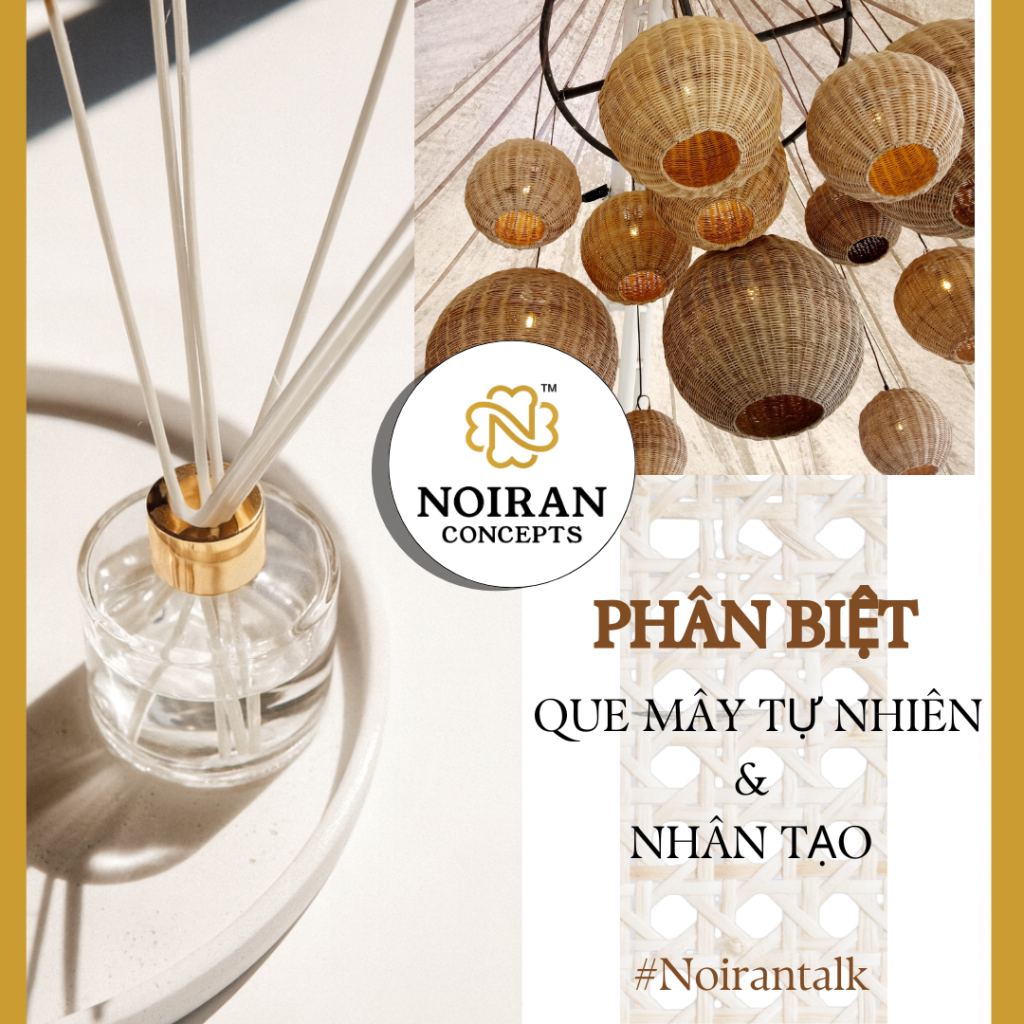 Phân biệt que mây tự nhiên và que mây nhân tạo dùng cho tinh dầu khuếch tán